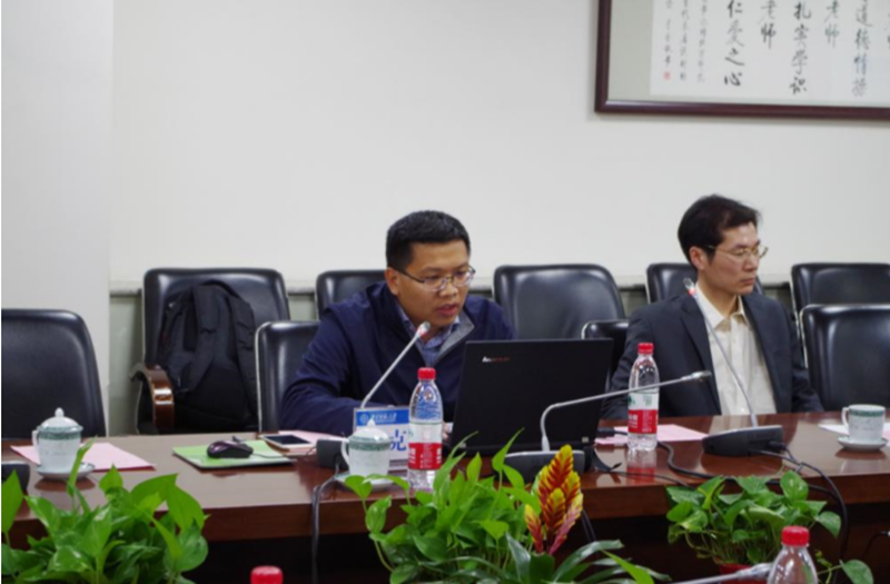 研究生院副院长胡克文对北师大研究生招生、培养、学位管理工作等进行了介绍。