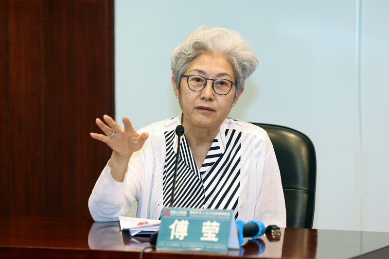 傅莹在报告中指出，国际传播对于国家形象非常重要，影响很大。她强调，在人文交流工作中，要树立强烈的国际传播意识；国际传播不是分分钟立竿见影的事情，而是久久为功的事情，所以要持续多年进行国际传播，才有可能略见成效。在“强意识”和“持续做”的基础上，还要从制度、程序、工作方式等方面都要协同配套，其中人员的能力是一个很大的影响因素。