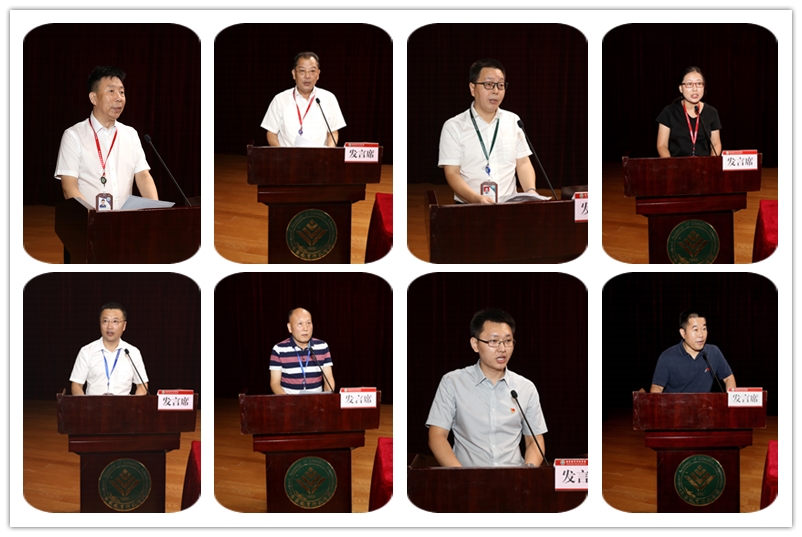 开学典礼上,学员代表和班主任代表先后发言。省教育厅长进修班总班长、吉林省委教育工委副书记、省教育厅副厅长孙长智,高校进修班总班长、同济大学副校长雷星晖,高校中青班总班长、四川大学水力水电学院院长刘超,高校中层干部专题班总班长、中央民族大学法学院副院长宋玲,地市教育局长班总班长、黑龙江省伊春市教育局局长张学珩,县区督学班总班长、湖北武汉江岸区督学主任高为;教育部机关新录用公务员班总班长、教育部办公厅狄家君等学员分别代表所在班次全体学员发言。学院教育行政教研部主任司洪昌代表班主任工作团队发言。 开学典礼上,学员代表和班主任代表先后发言。省教育厅长进修班总班长、吉林省委教育工委副书记、省教育厅副厅长孙长智,高校进修班总班长、同济大学副校长雷星晖,高校中青班总班长、四川大学水力水电学院院长刘超,高校中层干部专题班总班长、中央民族大学法学院副院长宋玲,地市教育局长班总班长、黑龙江省伊春市教育局局长张学珩,县区督学班总班长、湖北武汉江岸区督学主任高为;教育部机关新录用公务员班总班长、教育部办公厅狄家君等学员分别代表所在班次全体学员发言。学院教育行政教研部主任司洪昌代表班主任工作团队发言。