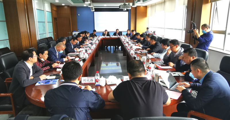 湖北调研团在中南财经政法大学座谈交流。