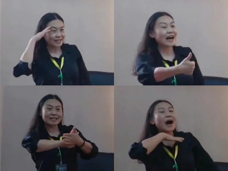 云南特殊教育职业学院党委副书记石红用生动温暖又惊心动魄的师生故事，向大家讲述了特殊职业教育的辛酸苦辣，介绍了我国特殊教育学校职业教育发展的历史经验、现实问题及未来选择，表达了她特殊的职业幸福。现场进行的“礼赞教师节 情满中秋月”手语教学让与会学员热情高涨。