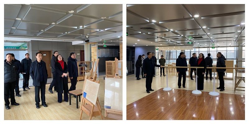 在体育馆,检查组一行对有关设施设备准备工作进行了检查指导。(供稿:党政办公室 叶桂仓) 在体育馆,检查组一行对有关设施设备准备工作进行了检查指导。(供稿:党政办公室 叶桂仓)