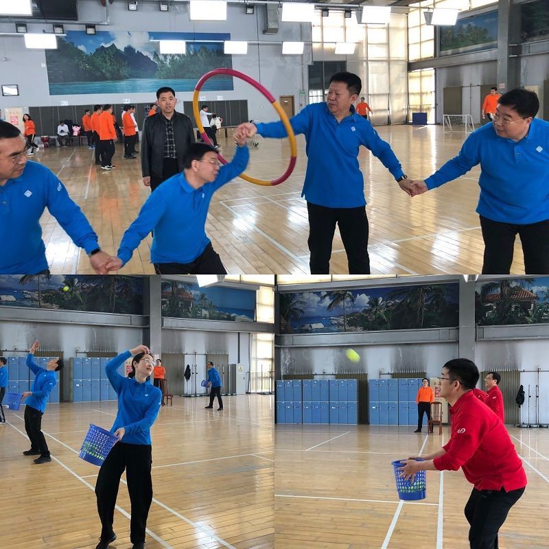 本次趣味运动会有30米往返抱球跑、抛绣球、智传呼啦圈、足球射门接力四个比赛项目，大家本着“安全第一、比赛第二”的原则激烈角逐，比赛现场气氛热烈、异彩纷呈，洋溢着欢声笑语，学员们用坚定信念、追求卓越的意志品质，展现了新时代高校领导干部的新风采。